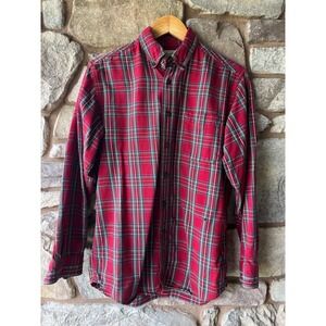 Classic L.L. Bean Plaid Flannel